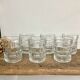 6 vintage Préfontaines whisky glasses