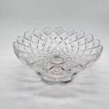 Baccarat Fruit Bowl Compotier In Molded Crystal