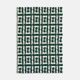Mid-century GFM stool in geometric jacquard tweed by Dedar, E. Homa, Europe, 1960s.