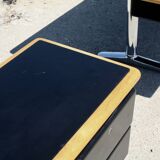 Warren Platner desk and sideboard, Knoll, 1970s.