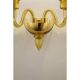 Amber Murano Glass Sconce with Linear Design by Simoeng for Simoeng