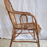 Armchair 60s rattan