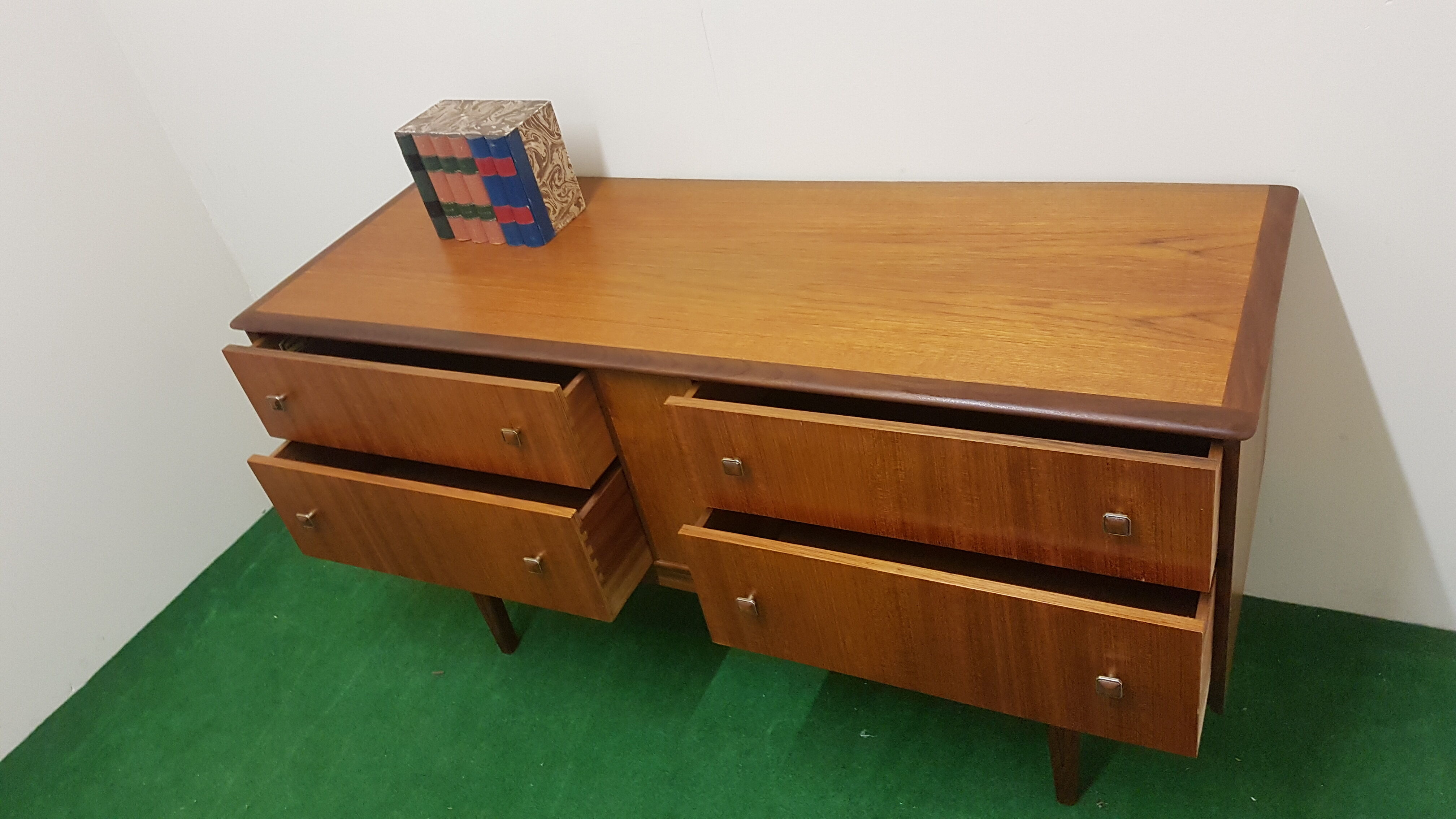 Vintage teak dresser