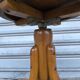 Tabouret en bois courbé réglable