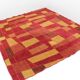Beautiful Midcentury Geometric Carpet or Rug, 1950s
