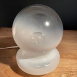Murano opaline table lamp with gradient