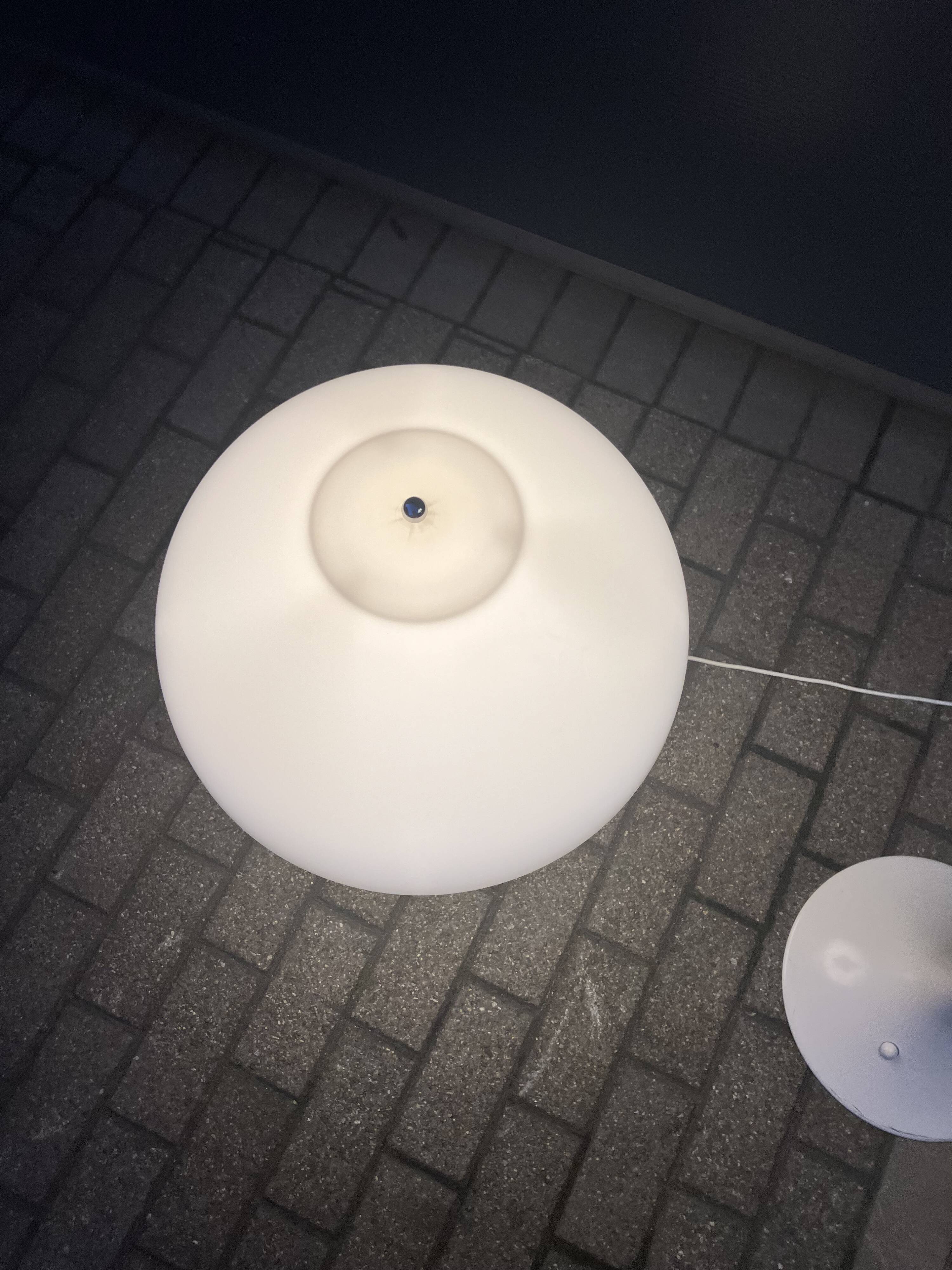 Vintage large table lamp 70cm Panthella Louis Poulsen Verner Panton