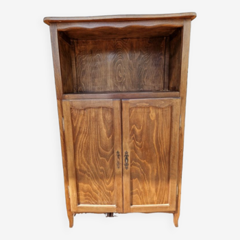 Sideboard or cupboard or bookcase or oak display case