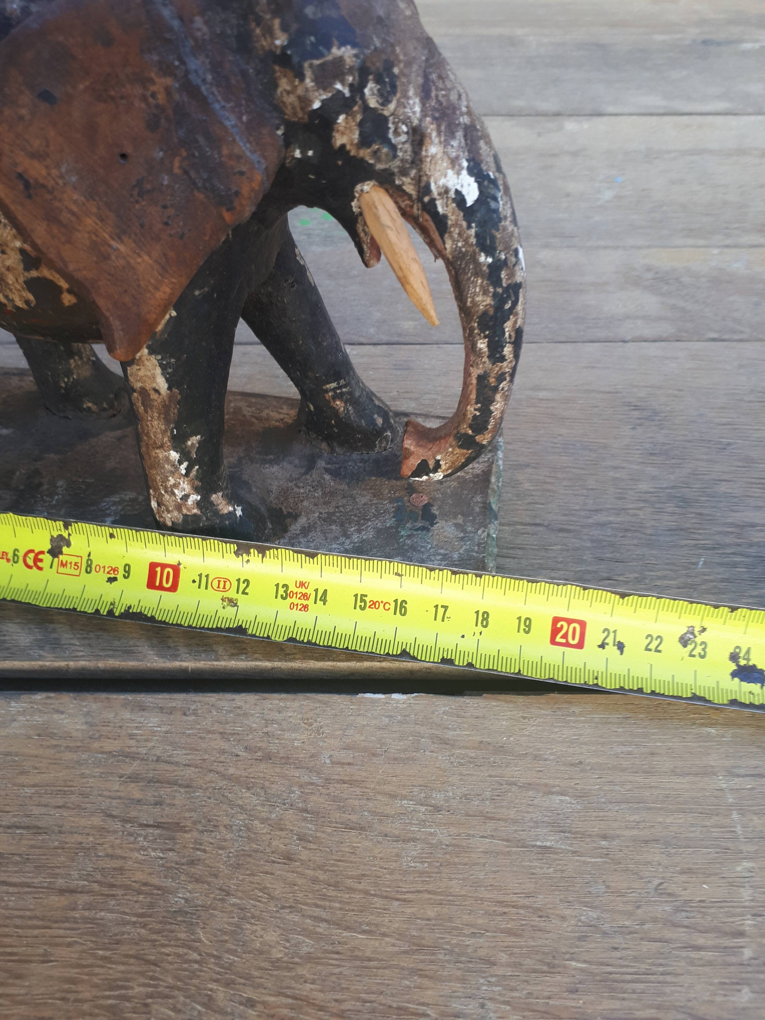 Ancient indian elephant toy