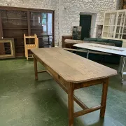Rustic oak table