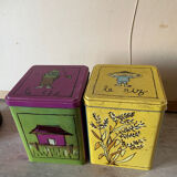 Rice and tea boxes