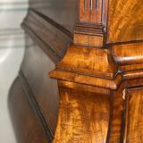 Deux corps en acajou blond de Cuba, Hollande, XVIIIème siècle