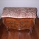 Miniature chest of drawers in Louis XV style marquetry