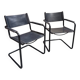 Paire de fauteuils Matteo Grassi