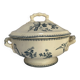 Ironstone soup tureen Longwy model Tits