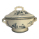 Ironstone soup tureen Longwy model Tits