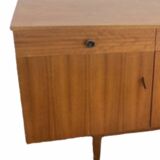 Vintage Scandinavian teak sideboard from the 60s, 70s