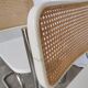 Set of 2 Vintage Cesca Chairs: Marcel Breuer Chrome & Cane, 1970s Mid-Centu