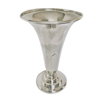 Art Deco silver vase Georges Lecomte