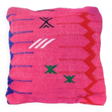 Tribal pink Berber cushion