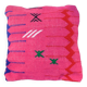 Coussin berbère rose tribal