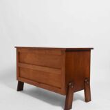 Commode moderniste en chêne, années 1930