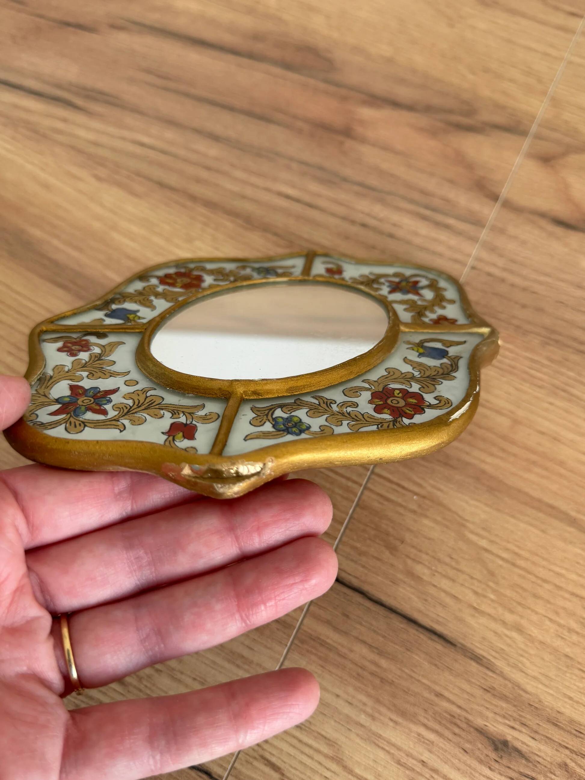 Vintage Peruvian mirror