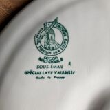 6 oyster / shellfish plates Moulin des Loups