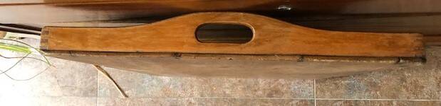 Large Art Deco wooden tray