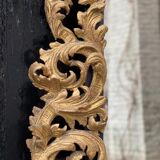 Frame In Carved Wood And Golden Early 18th Century On A Mirror Circa 1900 92x137cm