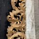 Frame In Carved Wood And Golden Early 18th Century On A Mirror Circa 1900 92x137cm