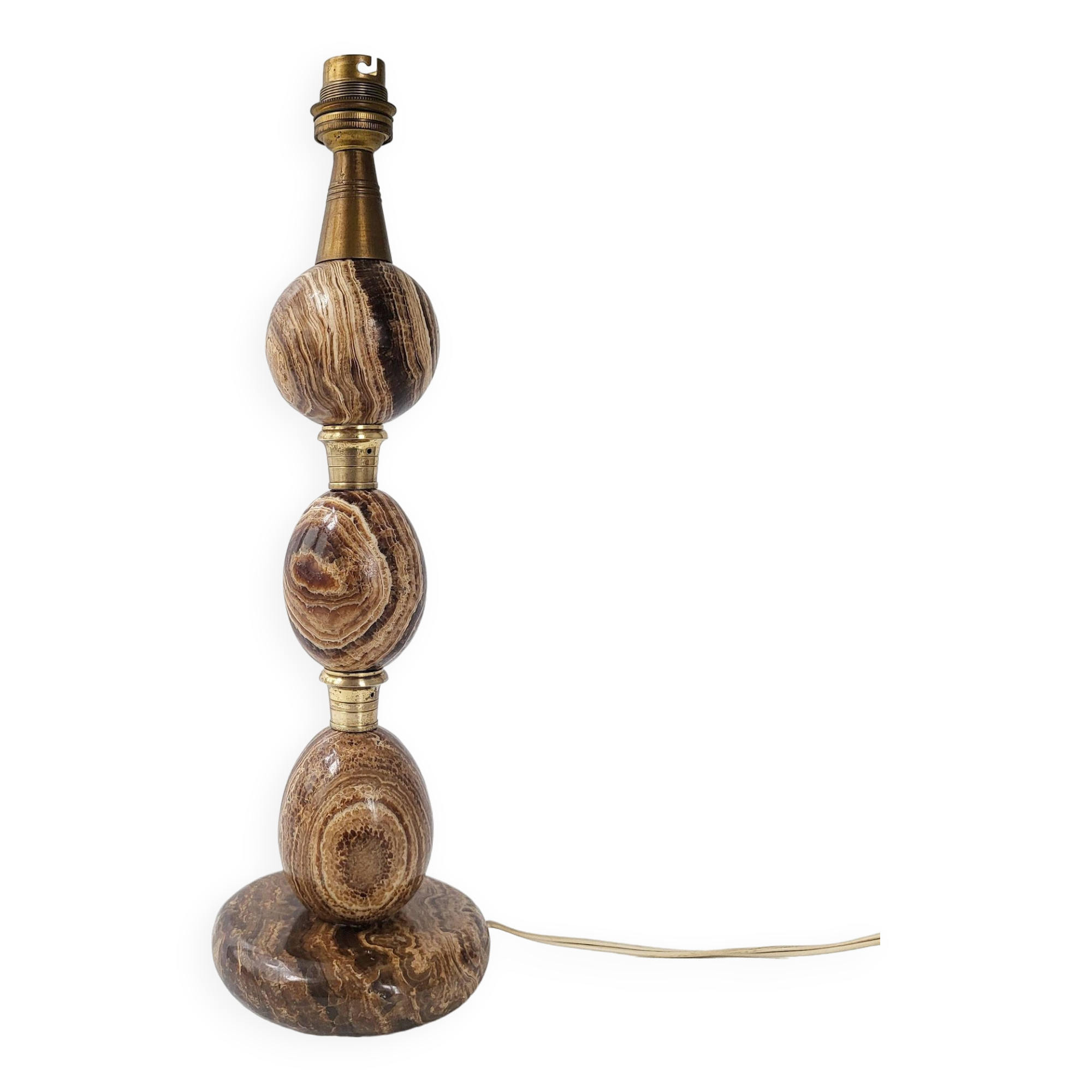 Vintage marble lamp 1970