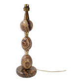 Lampe vintage en marbre 1970
