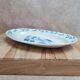Antique oval plate Sarreguemines model Chambord