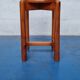 Tabouret en pin massif 1970
