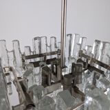 Ice Glass Lamp by J.T. Kalmar 1970s