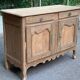 Louis XV sideboard renovated in solid oak, 18th century