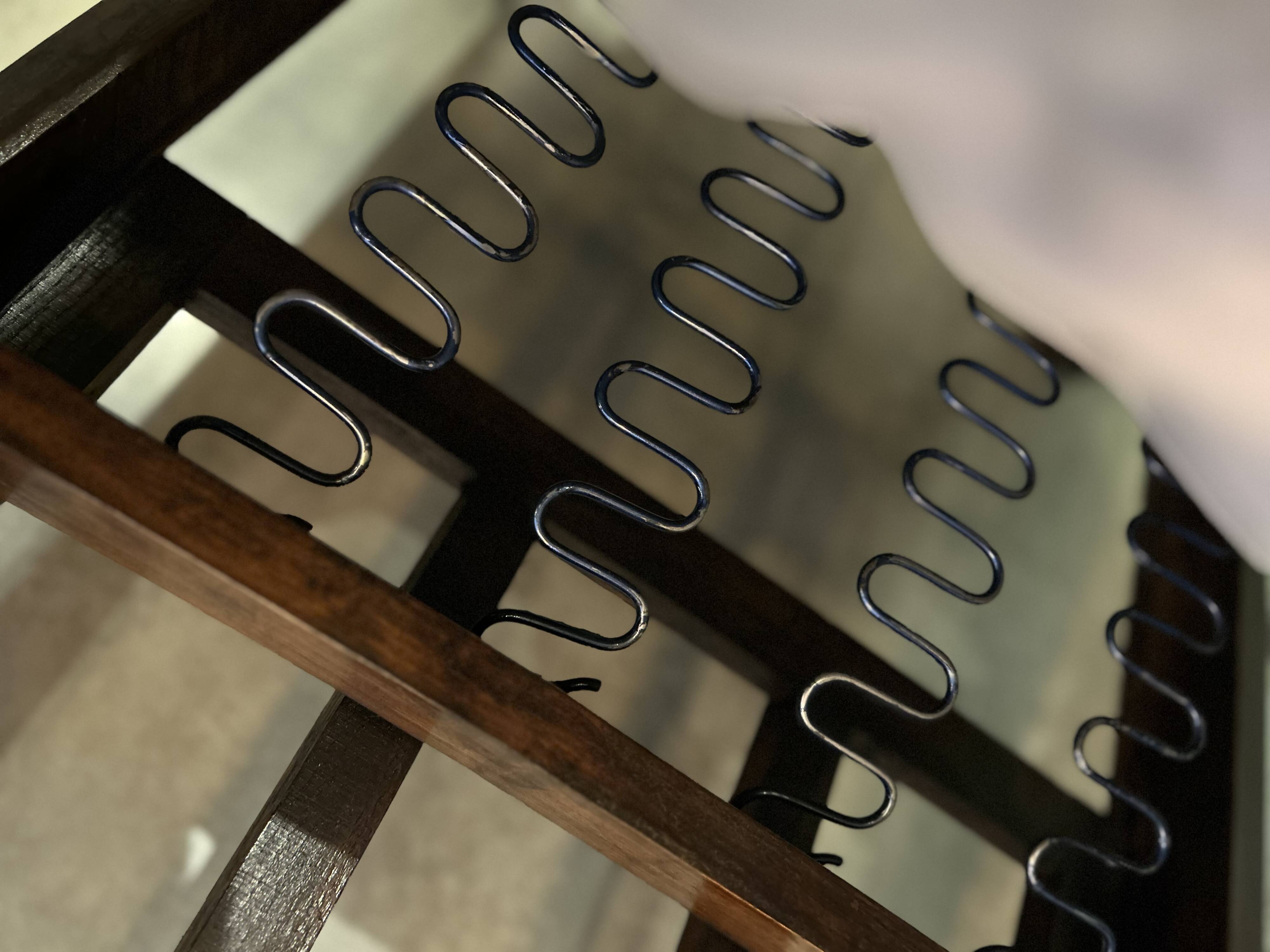 Multi-position relaxation armchair from the 1930s/40s in teak.