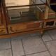 Wooden sideboard with 5 doors and 3 drawers, 2 glass doors.