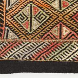 5x7 Yellow & Pink Turkish Kilim Rug, 158x218Cm