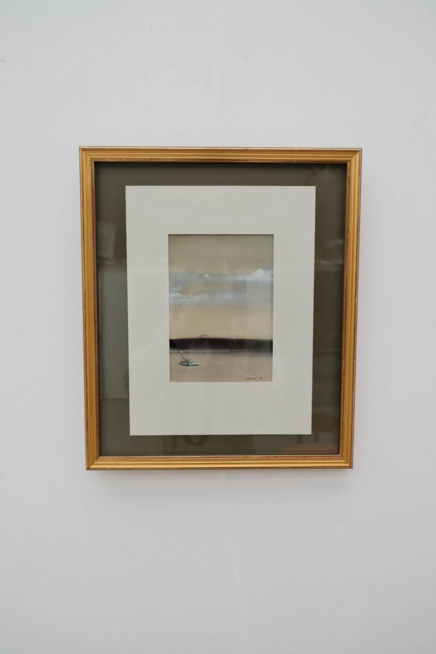 Aquarelle de érésué, 1980