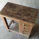 Wooden craft workbench