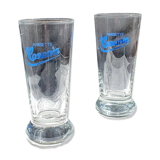 Casanis advertising glass duo