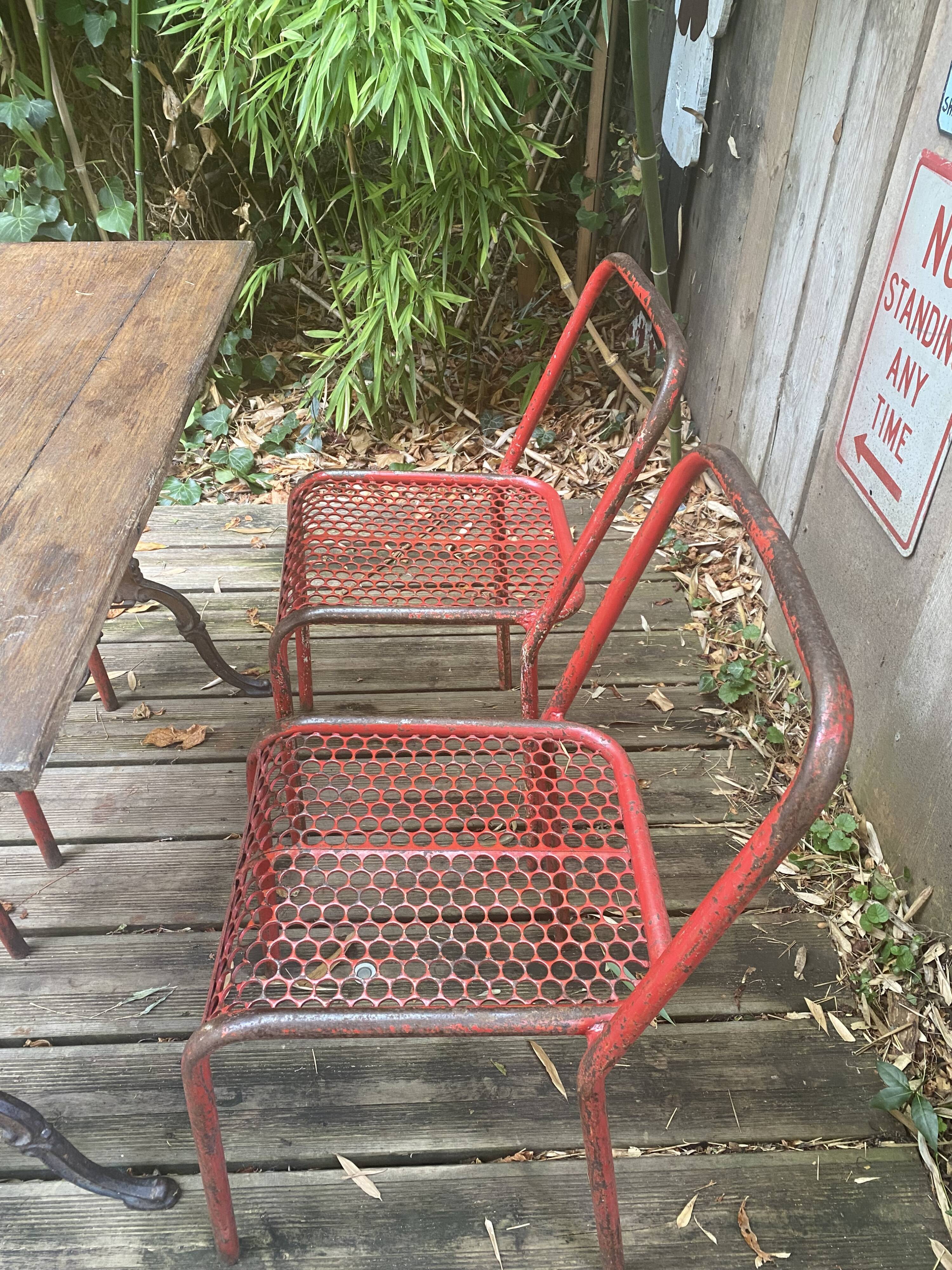 Lot chairs René Malaval