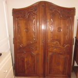 18th century old door pair