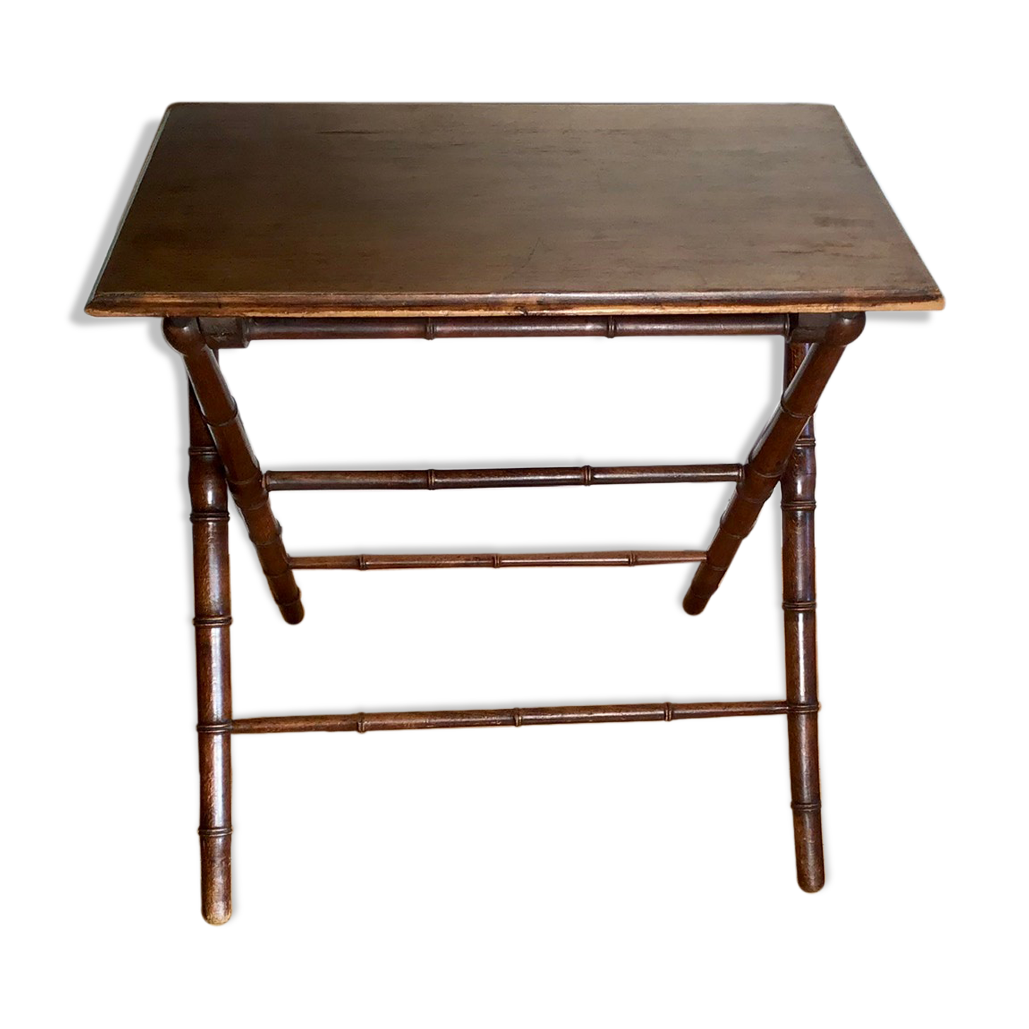 Table folding bamboo feet 1930/1950