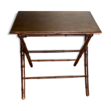 Table folding bamboo feet 1930/1950