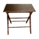 Table folding bamboo feet 1930/1950