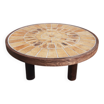Roger Capron coffee table (TD 10, 1974)