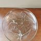 Art deco cup in pressed glass paste